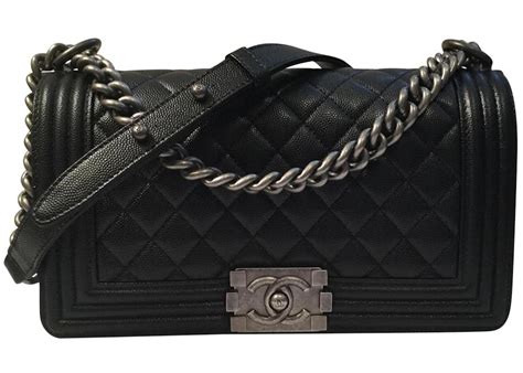 chanel boy bag caviar review